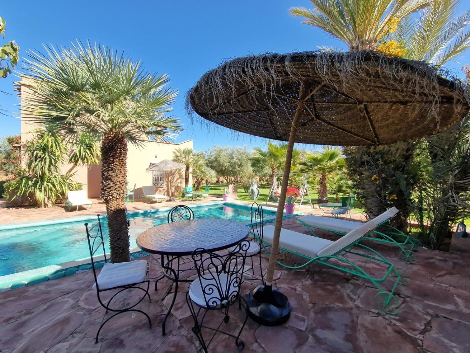 Manzal Lahbab, 2Villas 2Bungalows 2Piscines Et Jardins Ouled Jelal Exteriér fotografie
