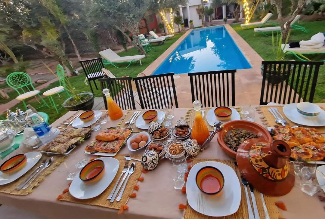 Manzal Lahbab, 2Villas 2Bungalows 2Piscines Et Jardins Ouled Jelal Exteriér fotografie
